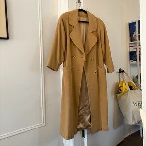 VINTAGE New England Classics By Merin Coat Women’s Camel Coat